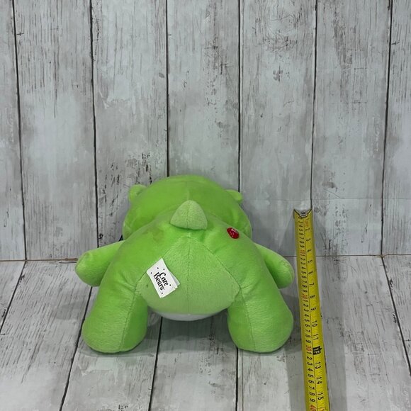 Care Bears Good Luck Bear 10” Green Clover Stuffed Plush 2003 NWT Nanco - Picture 4 of 9